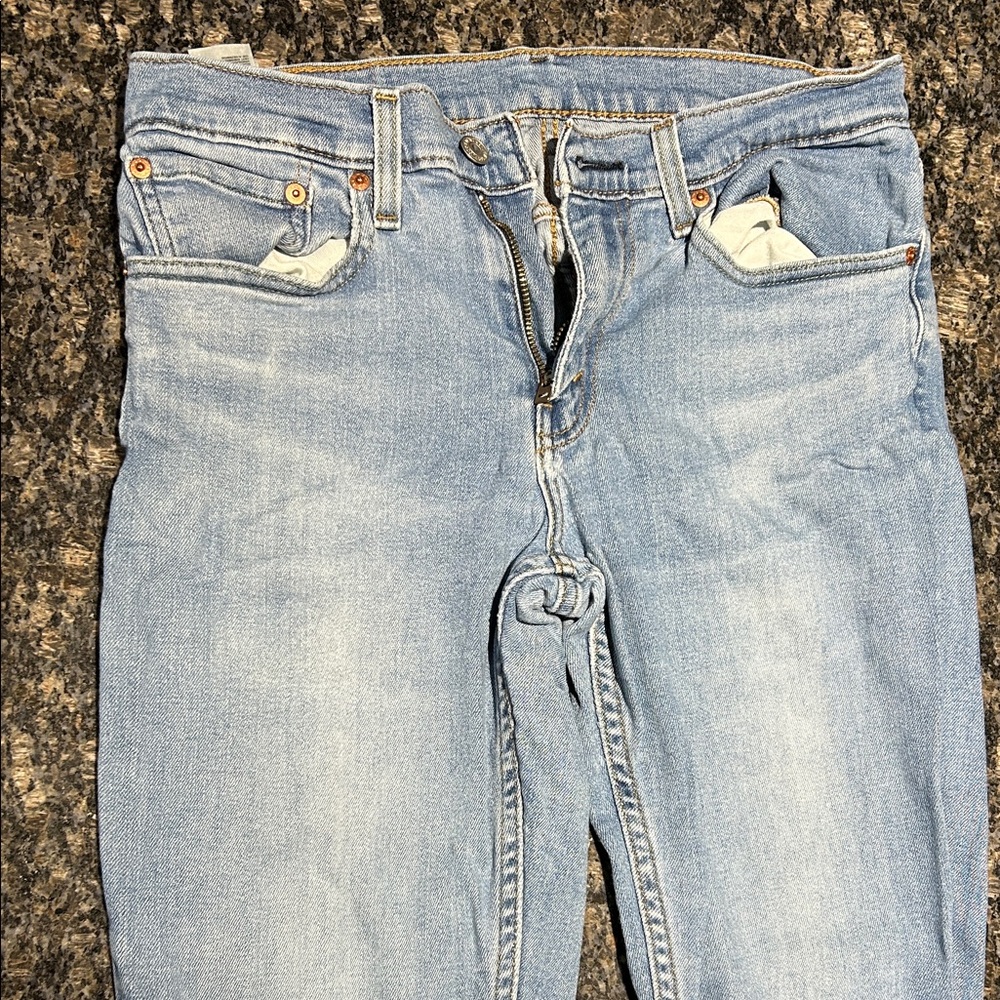 Signature by Levi Strauss Light Blue Straight Leg Jeans